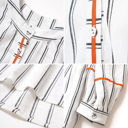 Orange lines, stripes