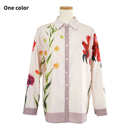 Flowers and feminine pink beige