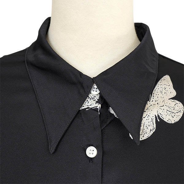 Elegantly fluttering butterfly