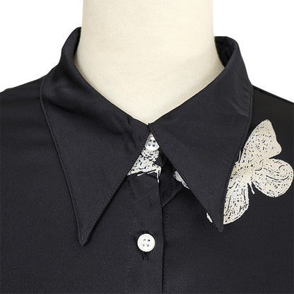 Elegantly fluttering butterfly