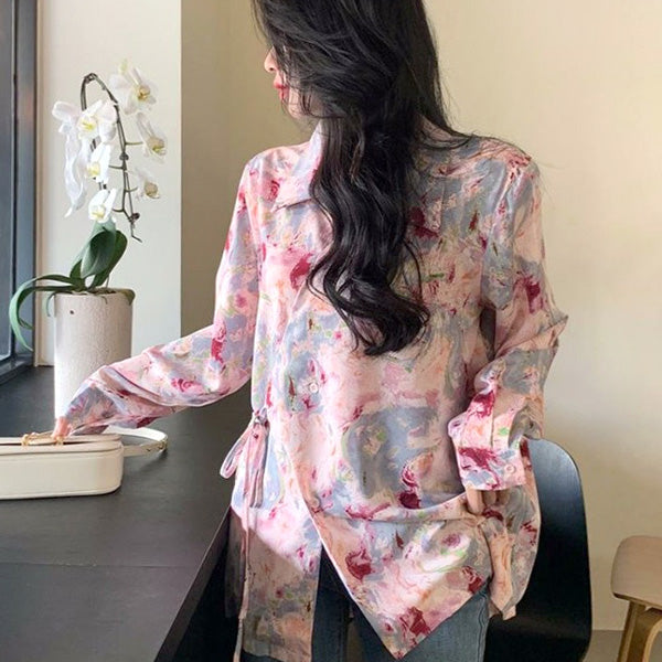 Pink marble asymmetry