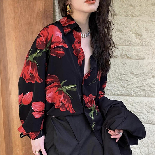 Vivid Red Flowers