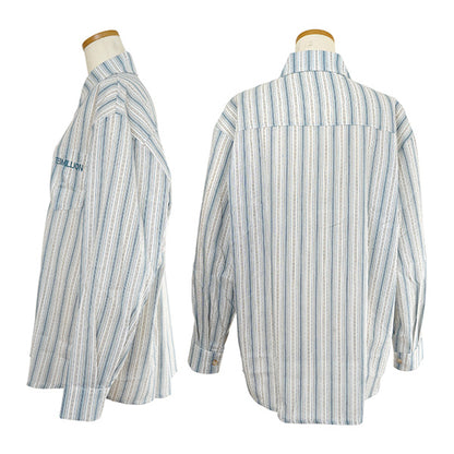 Motif embroidery and stripes