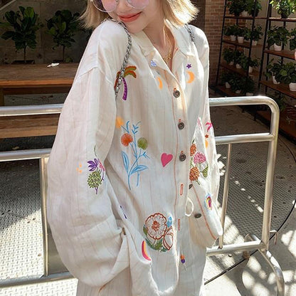 Dream Embroidery Pajamas