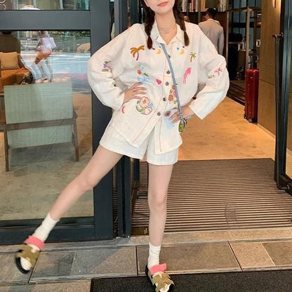 Dream Embroidery Pajamas