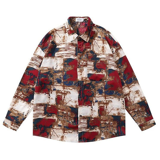 Blurred art and wine red