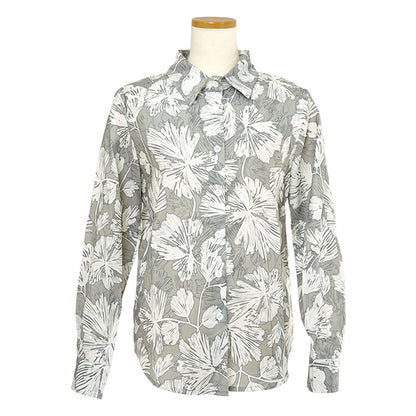 Nuanced gray botanical