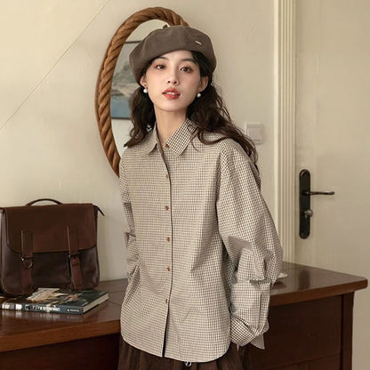 Good boy, checkered shirt