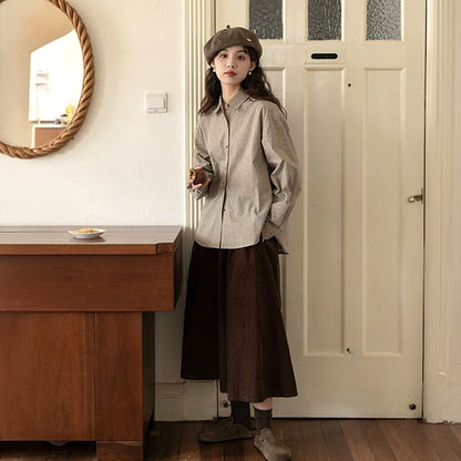 Good boy, checkered shirt