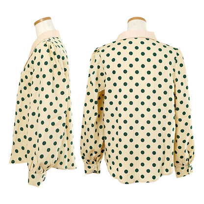 Polka dots, girly, retro