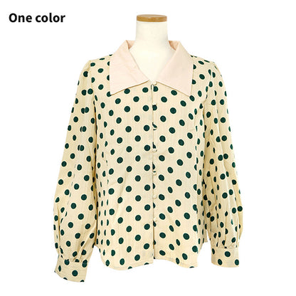 Polka dots, girly, retro