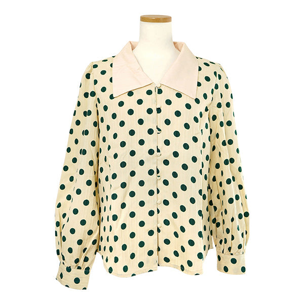 Polka dots, girly, retro