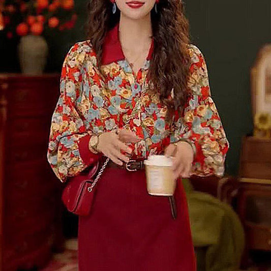 Flowers and a red cleric