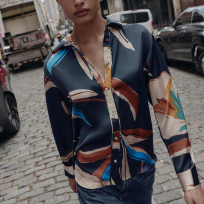 Chic yet bold botanical