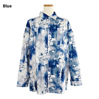 Watercolor flowers, the spirit of Japan