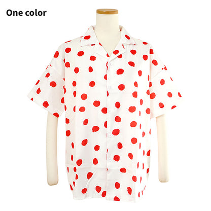 Retro Dot Red and White