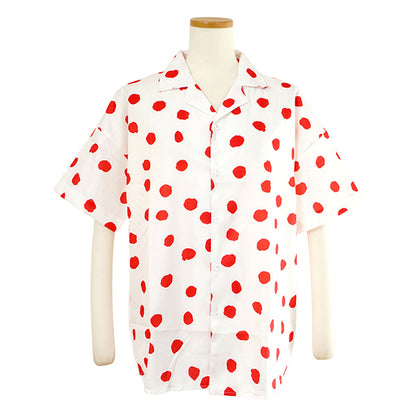 Retro Dot Red and White