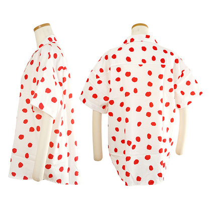 Retro Dot Red and White