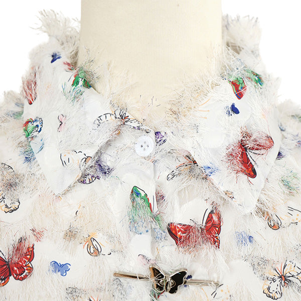 Butterfly, feather, sheer