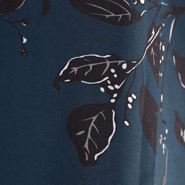 Dark Navy Botanical Art
