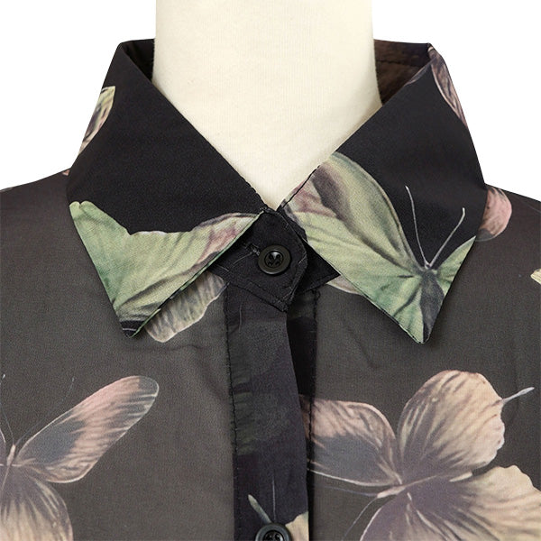 Dark Sheer Butterfly