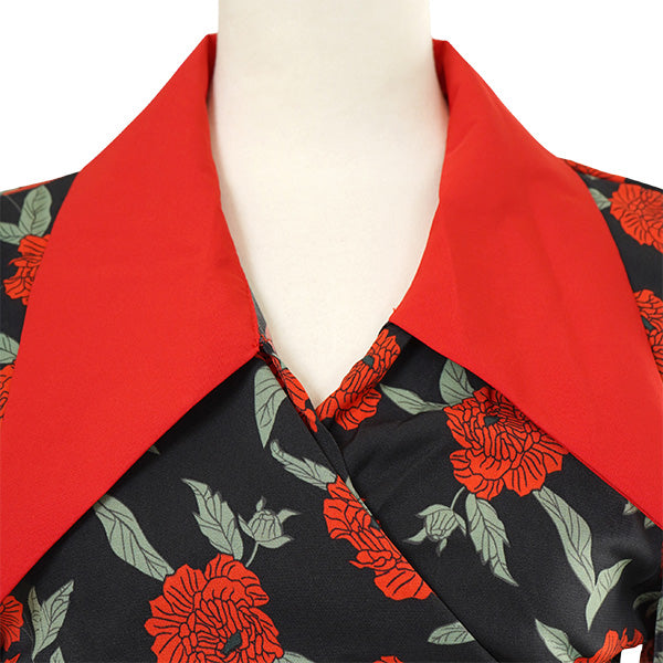 Rose surplice bolero
