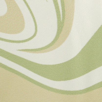 Yellow-green wave marble