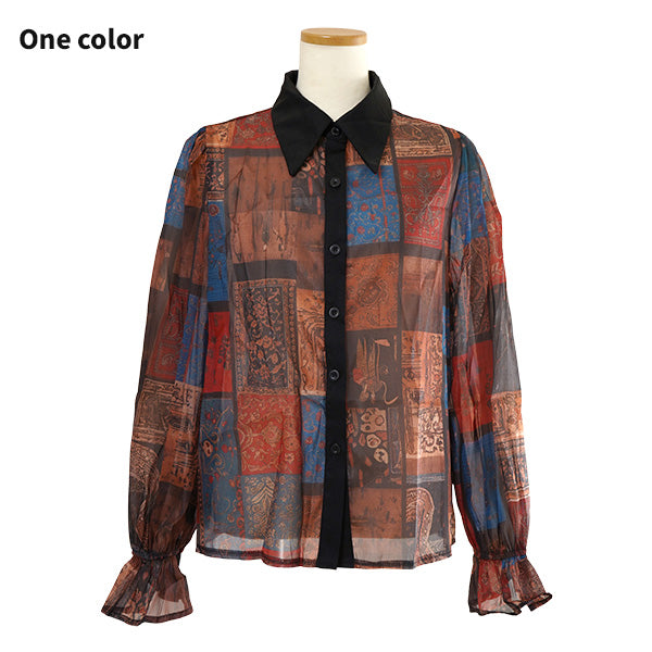 Sheer Antique Patchwork