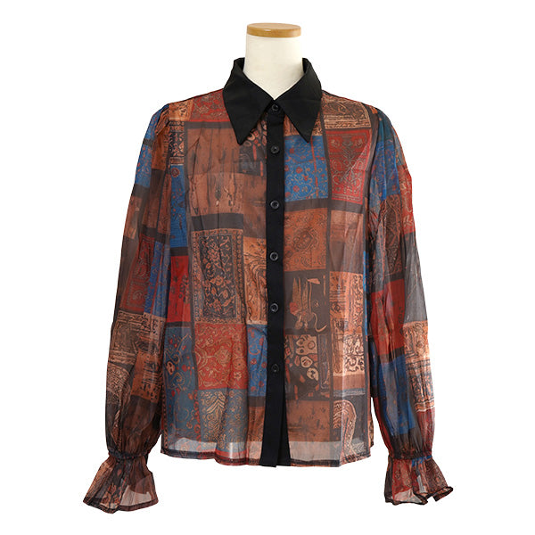 Sheer Antique Patchwork