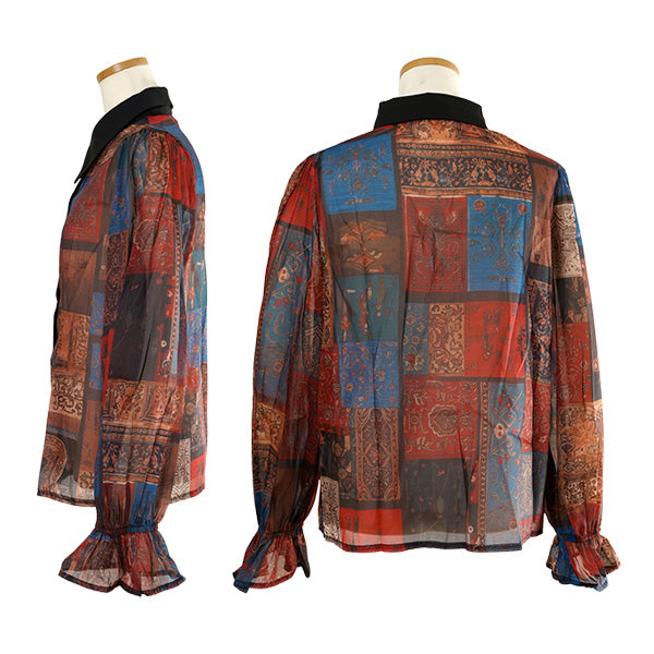 Sheer Antique Patchwork