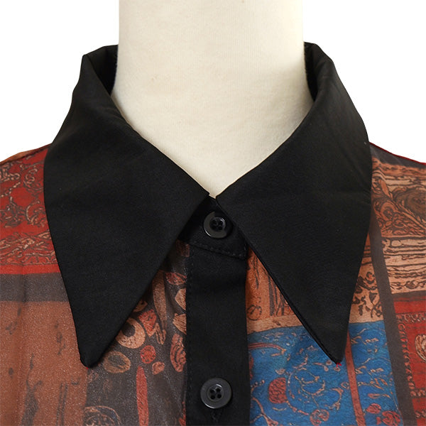 Sheer Antique Patchwork