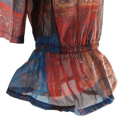 Sheer Antique Patchwork
