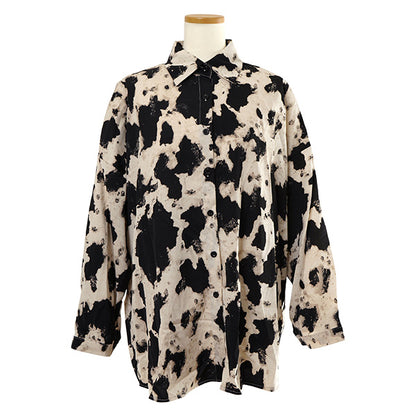 Cow print beige nuances