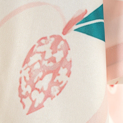 Hand-drawn peach