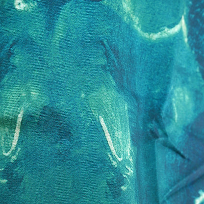 GREENボタニカルアートの長袖シャツ