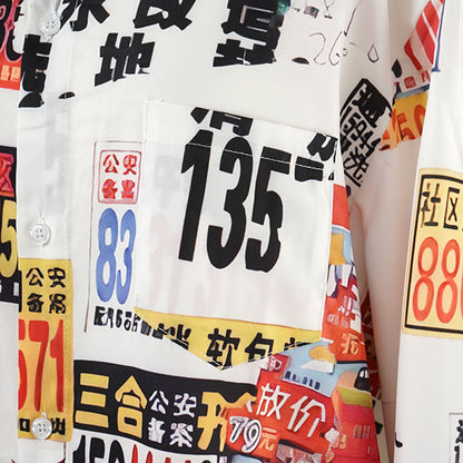 License plate shirt