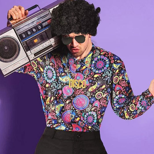 Cosmic Paisley Shirt