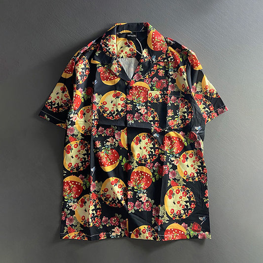Moon and Flower Night Shirt