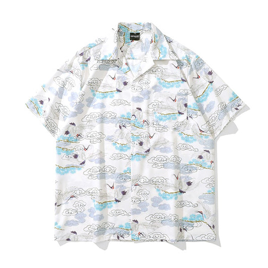 Cloud and crane shirt