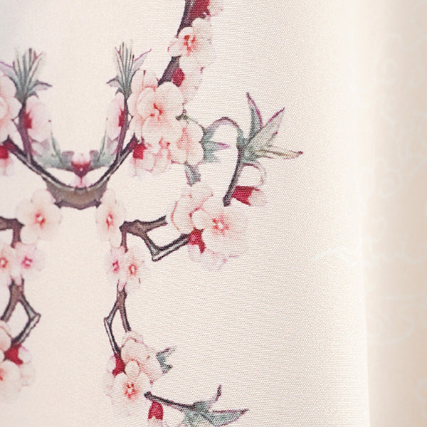 Pink butterfly and flower shirt