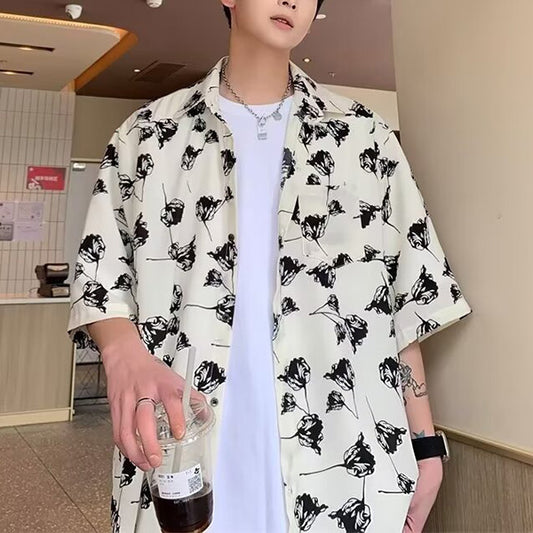 Monochrome Tulip Shirt