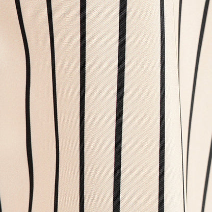 Beige x Black Stripes