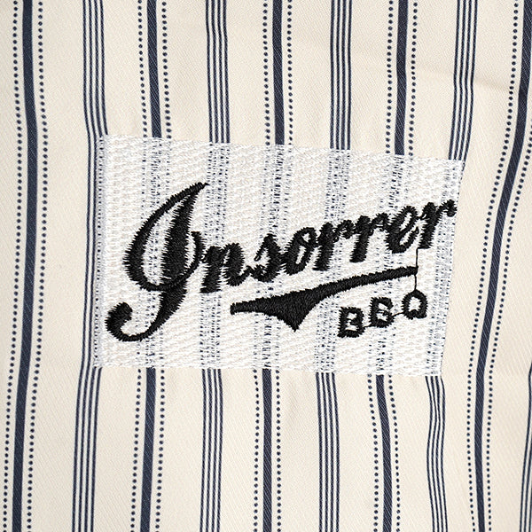 Baseball embroidered stripes