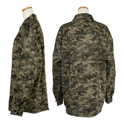Digital camo and embroidery