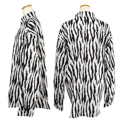 Faded zebra print