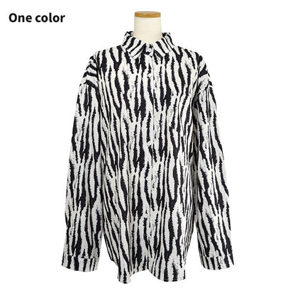 Faded zebra print