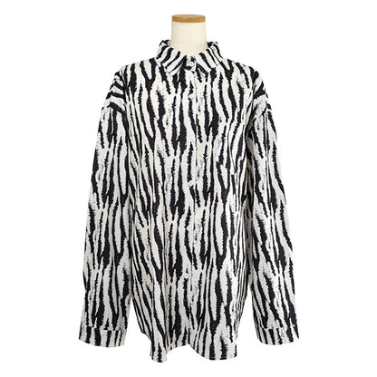 Faded zebra print