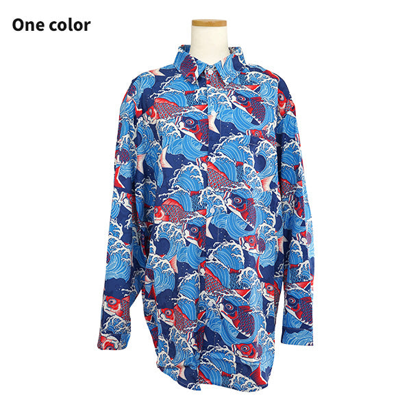 Carp streamers swimming