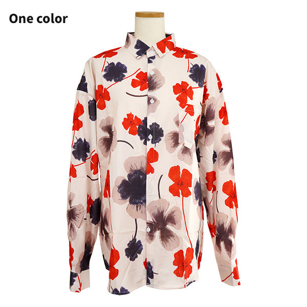 Orange-red four petals