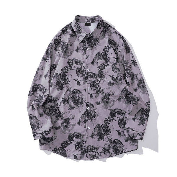 Enchanting rose, grayish purple